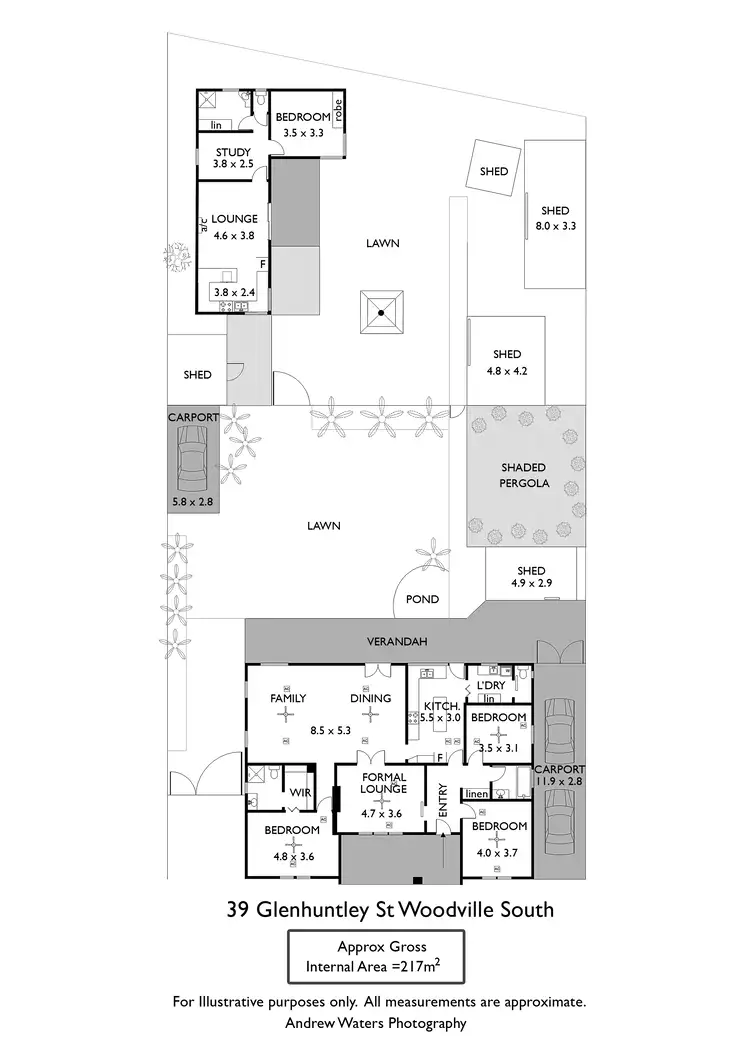 Floorplan of Homely house listing, 39 Glenhuntley Street, Woodville South SA 5011