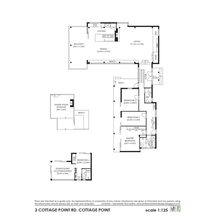 Floorplan of Homely house listing, 2 Cottage Point Road, Cottage Point NSW 2084