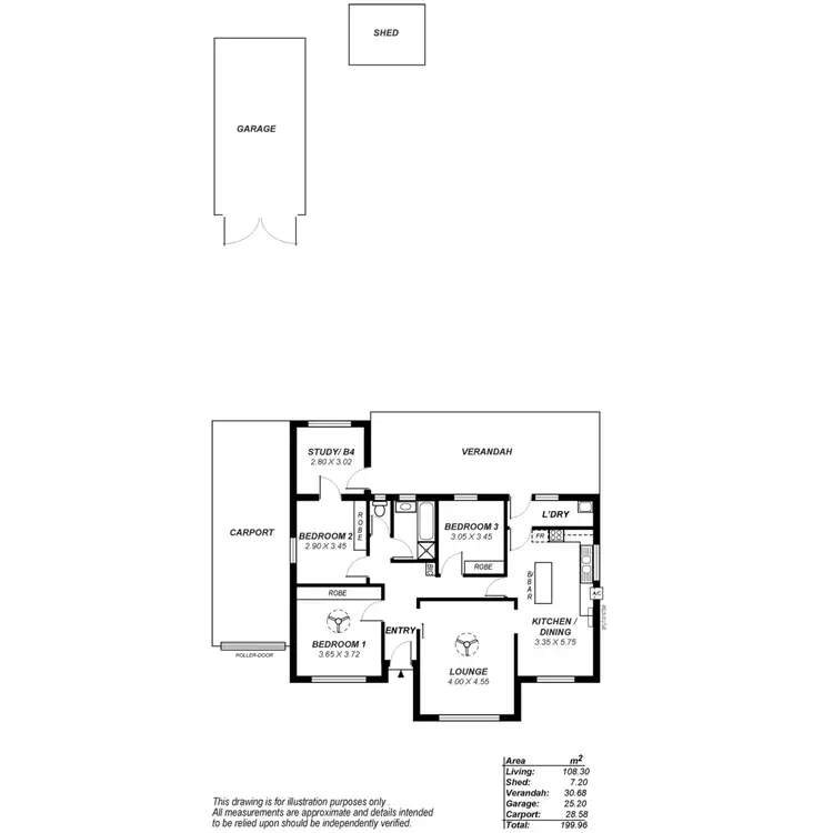 Floorplan of Homely house listing, 589 Milne Road, Tea Tree Gully SA 5091