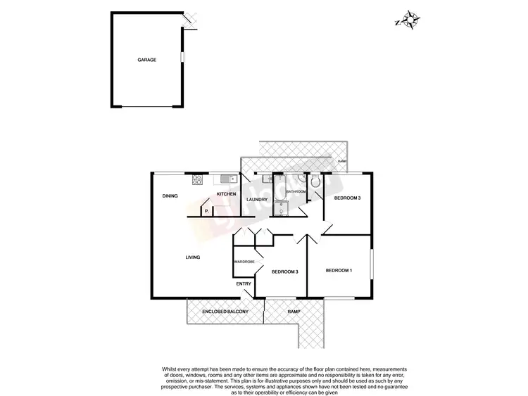 Floorplan of Homely house listing, 15 Dorothy Street, Woodridge QLD 4114