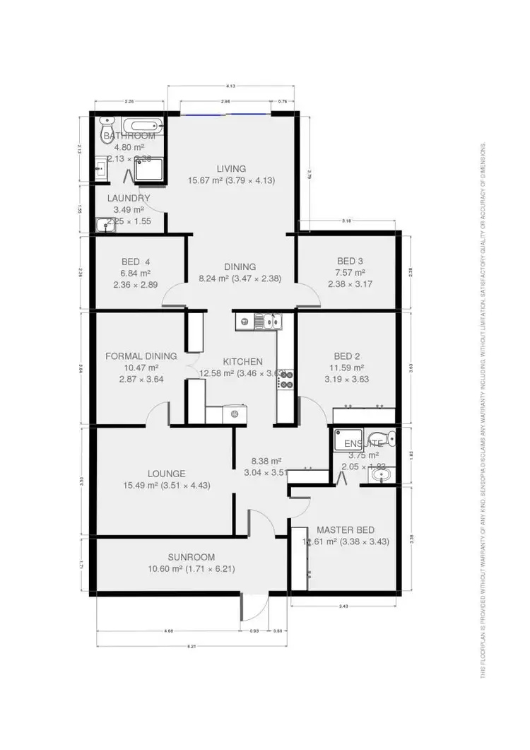 Floorplan of Homely house listing, 283 Peel Street, Bathurst NSW 2795