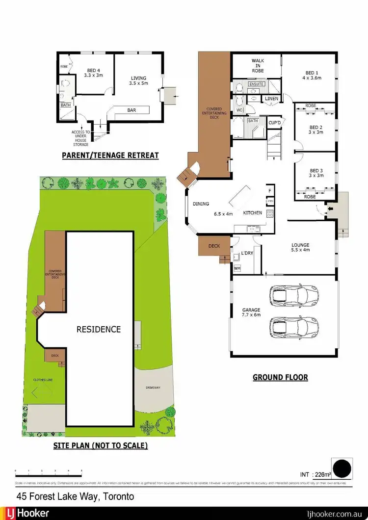 Floorplan of Homely house listing, 45 Forest Lake Way, Toronto NSW 2283