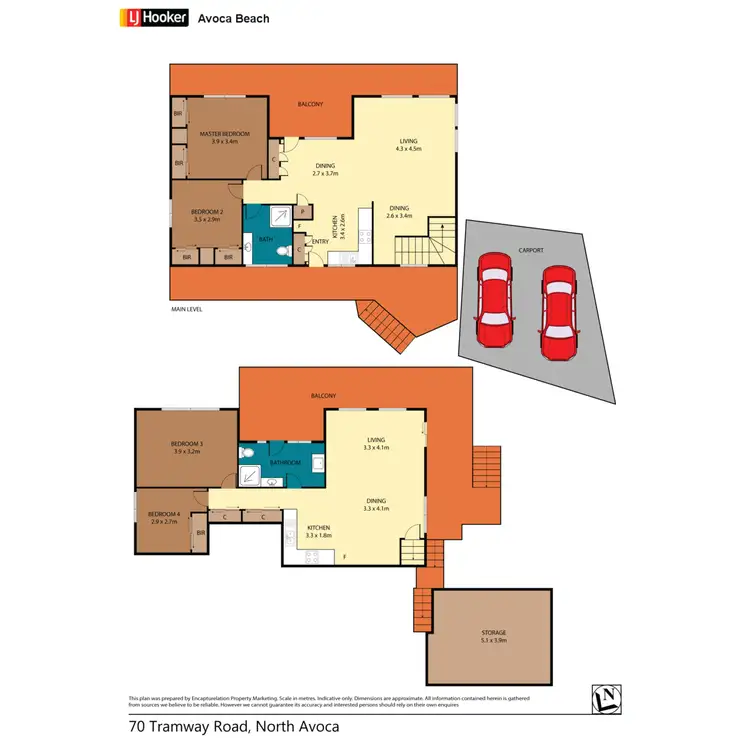 Floorplan of Homely house listing, 70 Tramway Road, North Avoca NSW 2260