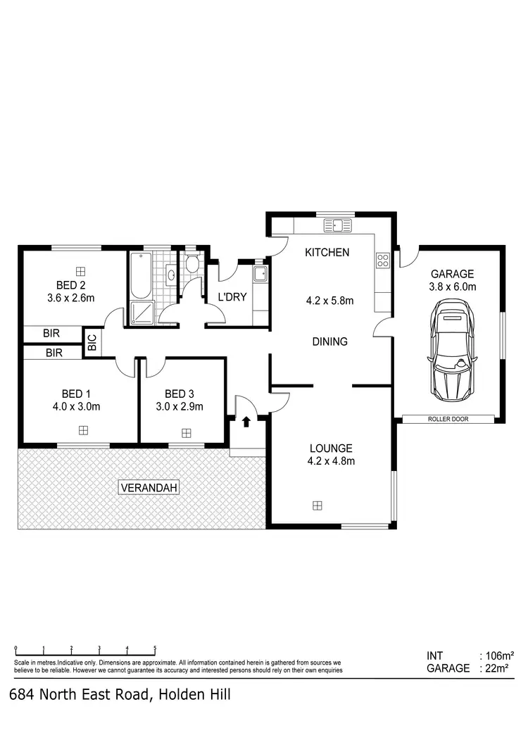 Floorplan of Homely house listing, 684 North East Road (Fronting Holden Street), Holden Hill SA 5088