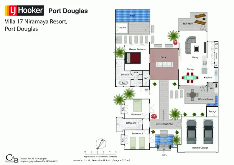Floorplan of Homely house listing, 17 Niramaya/1 Bale Drive, Port Douglas QLD 4877