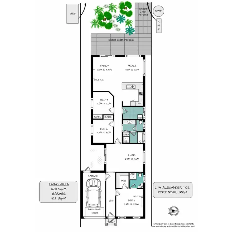 Floorplan of Homely house listing, 27a Alexander Terrace, Port Noarlunga SA 5167