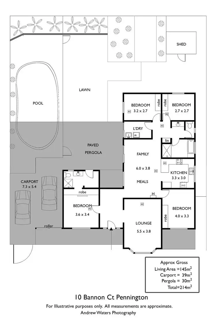 Floorplan of Homely house listing, 10 Bannon Court, Pennington SA 5013
