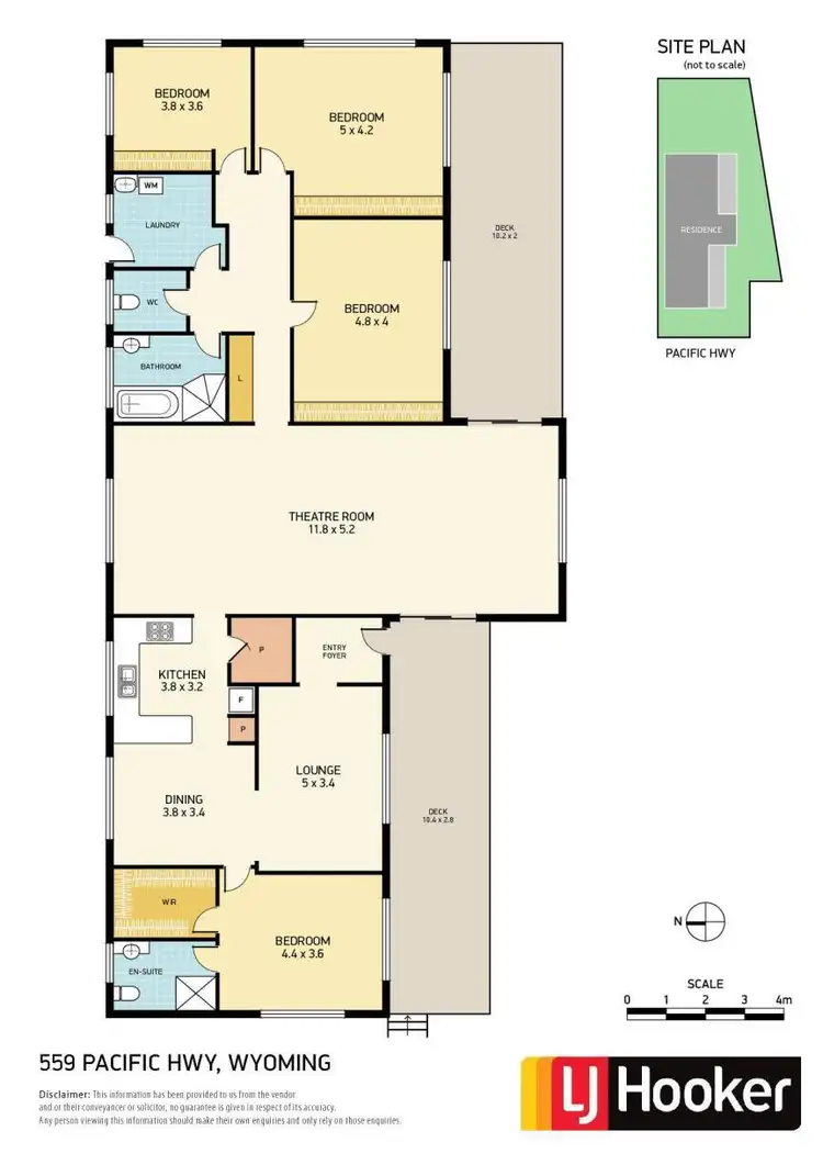 Floorplan of Homely house listing, 559 Pacific Highway, Wyoming NSW 2250