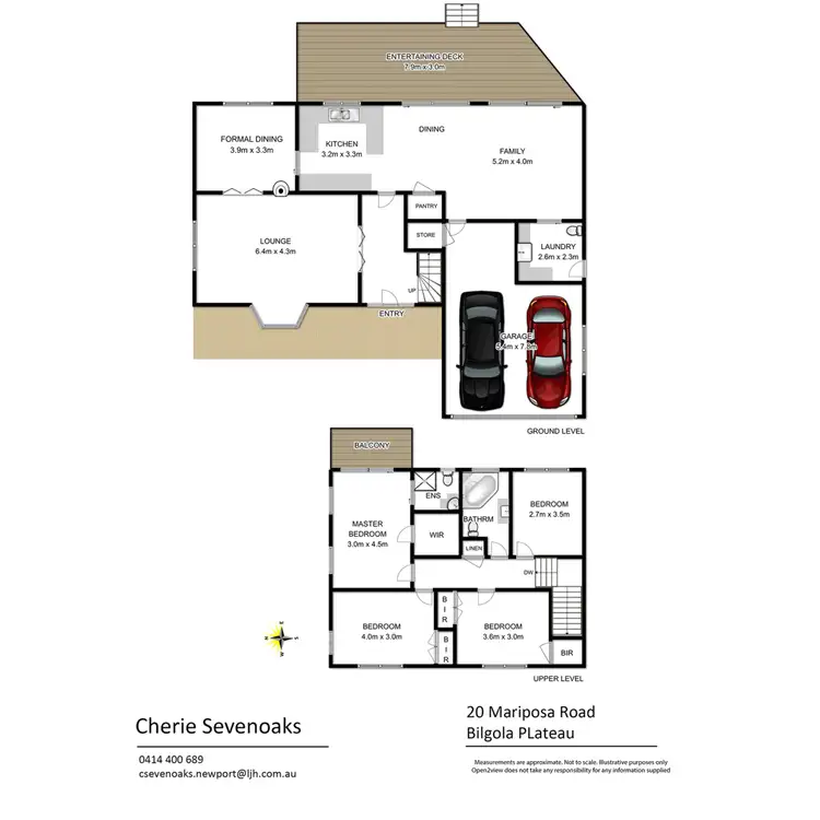 Floorplan of Homely house listing, 20 Mariposa Road, Bilgola NSW 2107