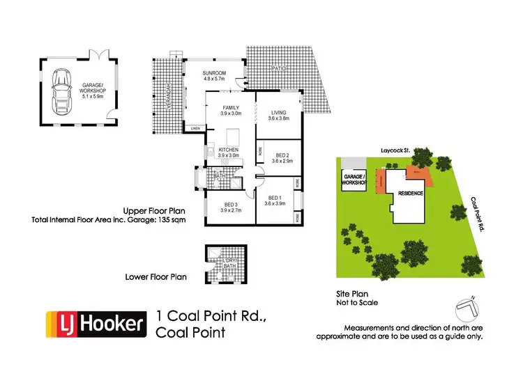 Floorplan of Homely house listing, 1 Coal Point Road, Coal Point NSW 2283