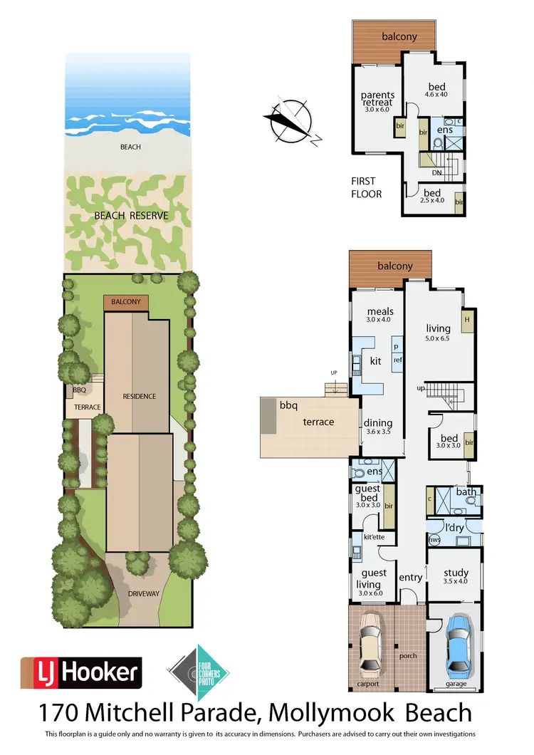 Floorplan of Homely house listing, 170 Mitchell Parade, Mollymook NSW 2539