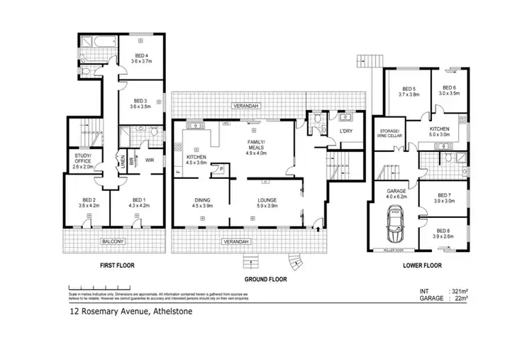 Floorplan of Homely house listing, 12 Rosemary Ave, Athelstone SA 5076