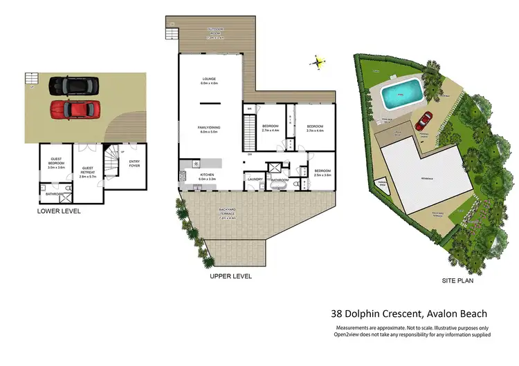 Floorplan of Homely house listing, 38 Dolphin Crescent, Avalon Beach NSW 2107