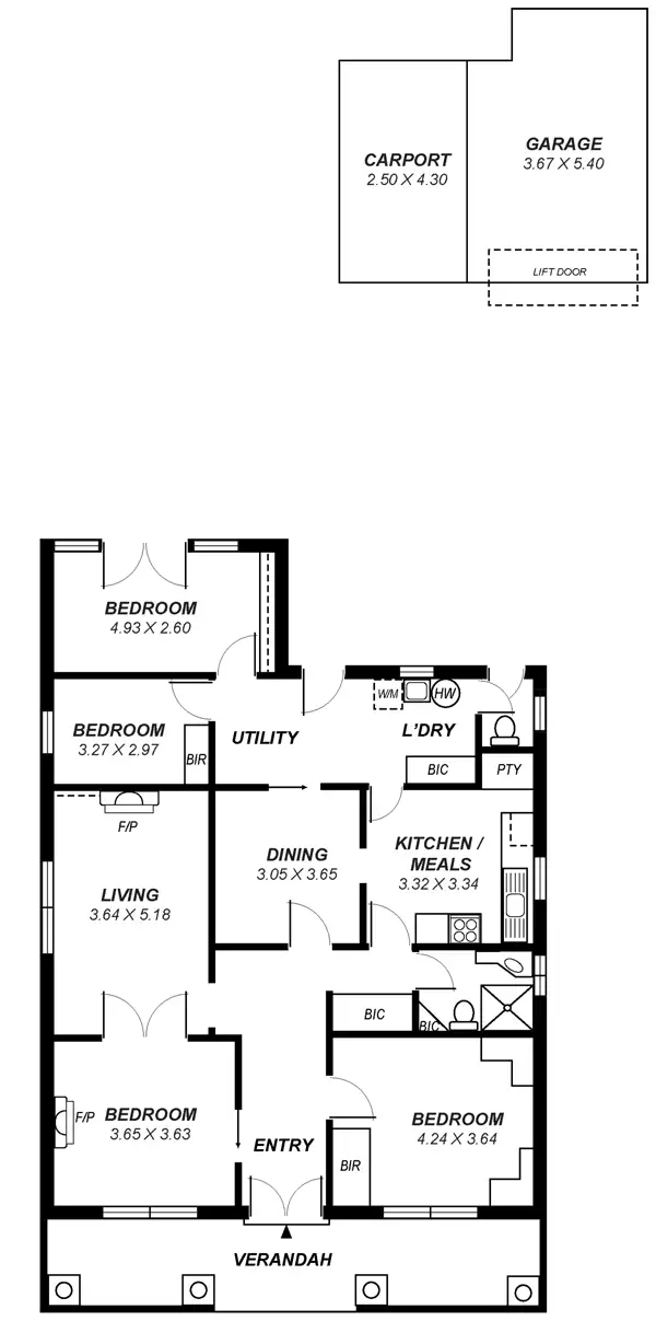 Floorplan of Homely house listing, 17 Garwood Street, Hawthorn SA 5062