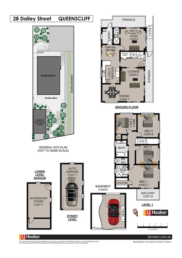 Floorplan of Homely house listing, 28 Dalley Street, Queenscliff NSW 2096