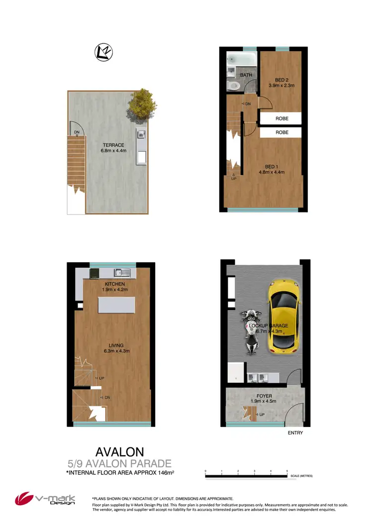 Floorplan of Homely apartment listing, 5/9 Avalon Parade, Avalon Beach NSW 2107