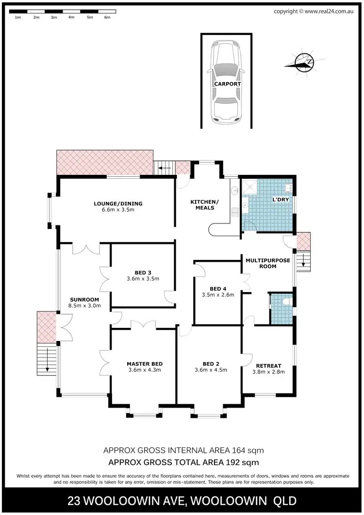 Floorplan of Homely house listing, 25 Wooloowin Avenue, Wooloowin QLD 4030