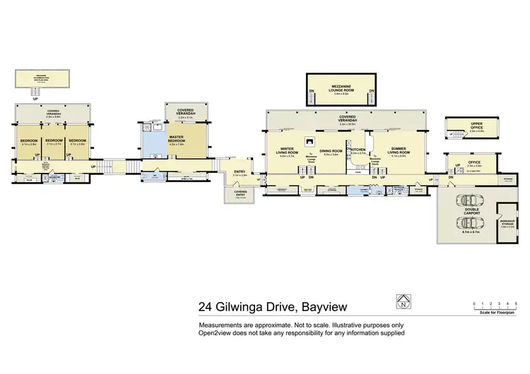 Floorplan of Homely house listing, 24 Gilwinga Drive, Bayview NSW 2104