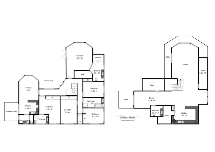 Floorplan of Homely house listing, 300 Harveys Farm Road, Bicheno TAS 7215