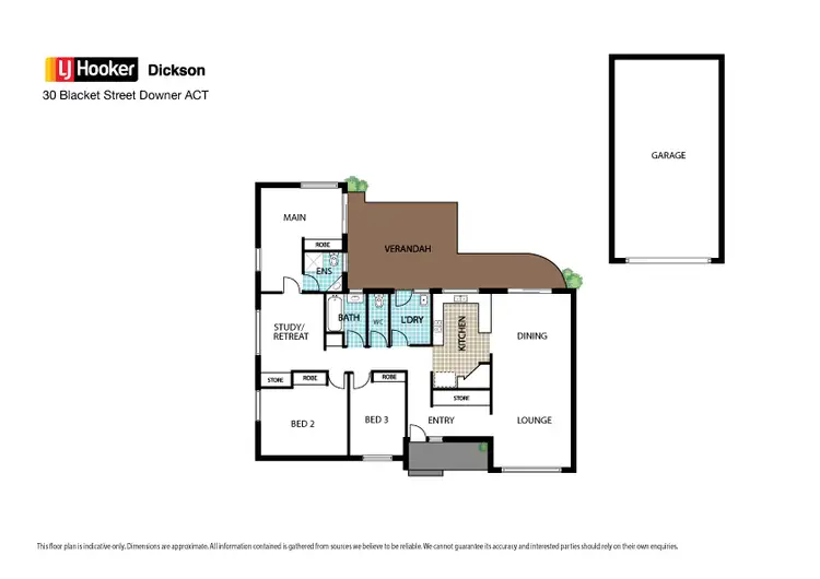 Floorplan of Homely house listing, 30 Blacket Street, Downer ACT 2602
