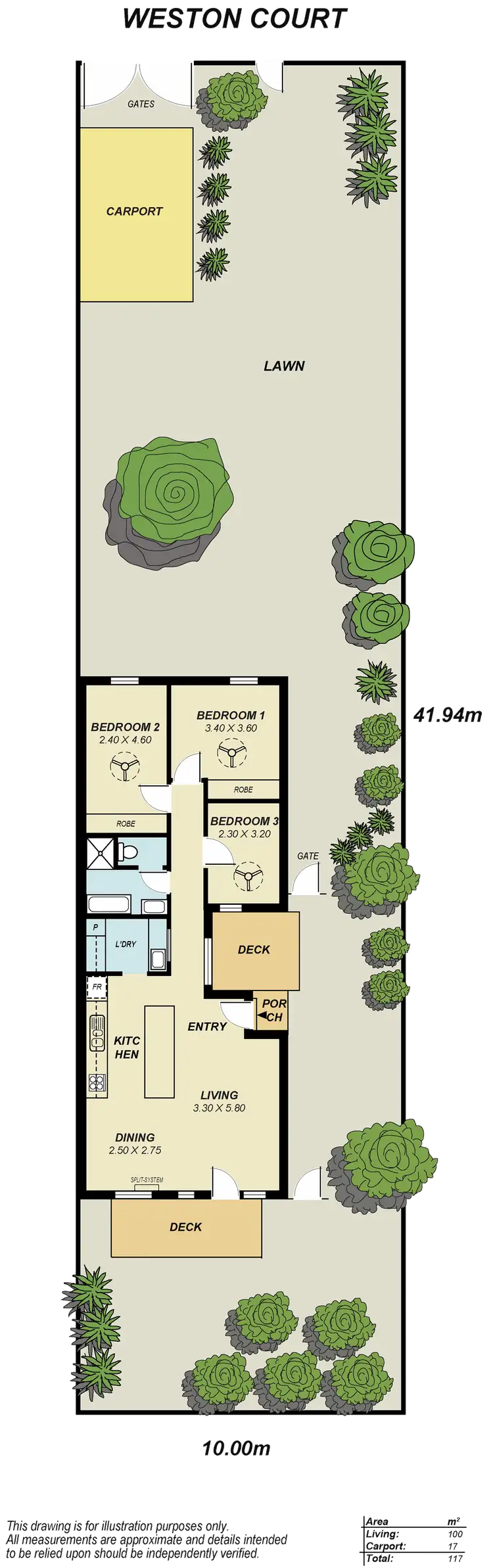 Floorplan of Homely house listing, 7 Weston Court, Para Hills West SA 5096