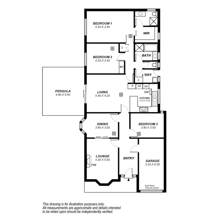 Floorplan of Homely house listing, 8A Statenborough Street, Leabrook SA 5068