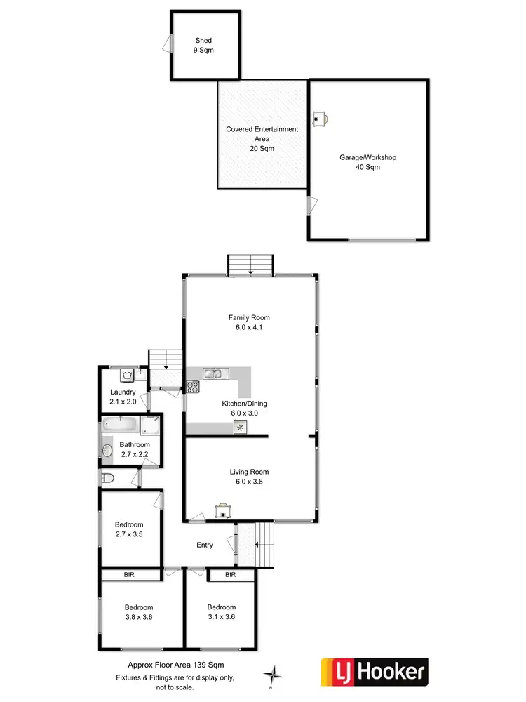 Floorplan of Homely house listing, 14 Henry Street, Sorell TAS 7172