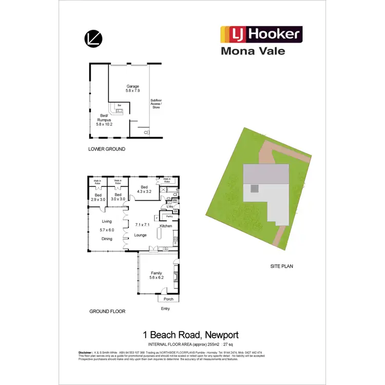 Floorplan of Homely house listing, 1 Beach Road, Newport NSW 2106