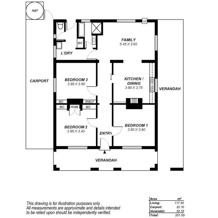 Floorplan of Homely house listing, 34 Jersey Avenue, Kilburn SA 5084