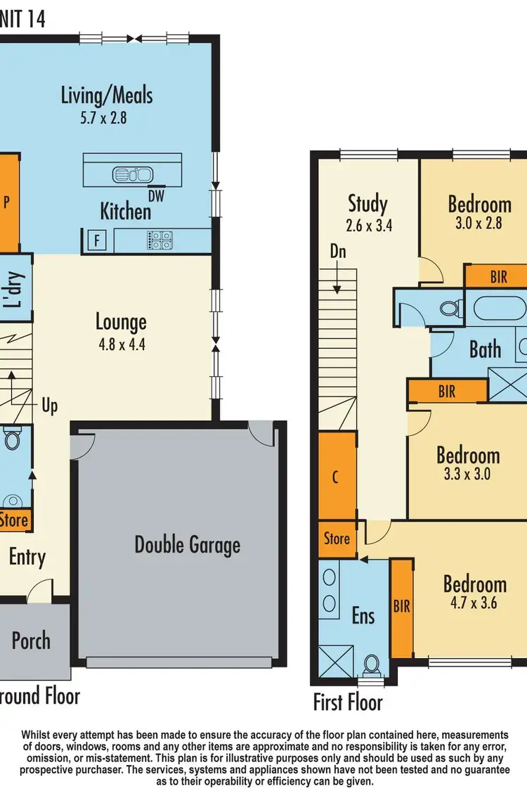 Floorplan of Homely townhouse listing, 7 Agate Lane, Pakenham VIC 3810