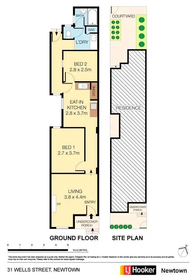 Floorplan of Homely house listing, 31 Wells Street, Newtown NSW 2042