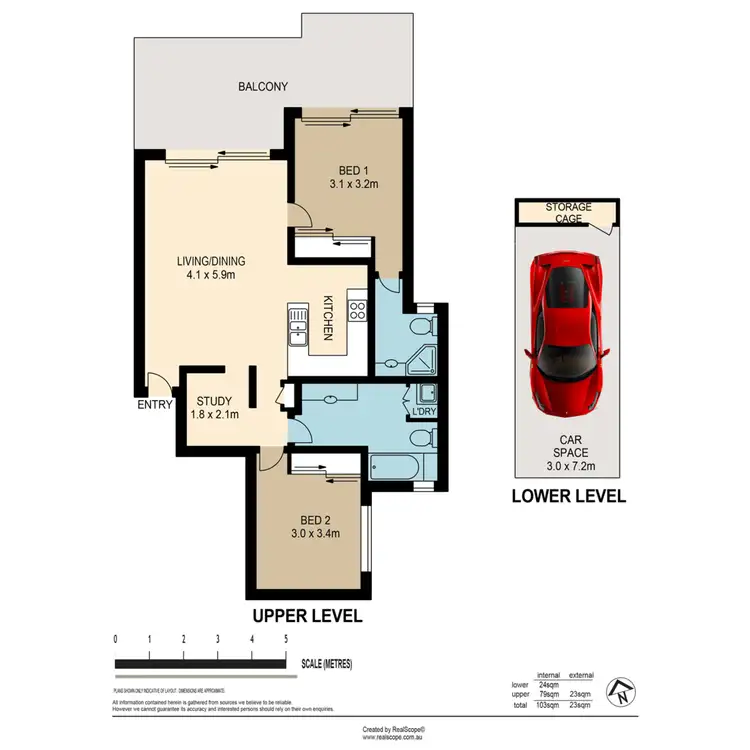 Floorplan of Homely unit listing, 36/28 Belgrave Road, Indooroopilly QLD 4068