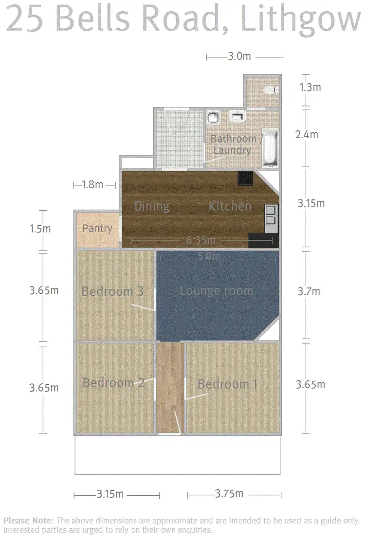 Floorplan of Homely house listing, 25 Bells Road, Lithgow NSW 2790