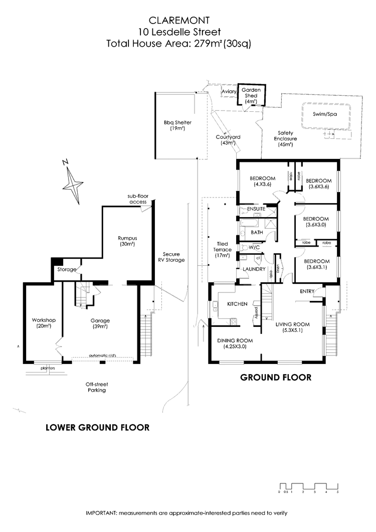 Floorplan of Homely house listing, 10 Lesdelle Street, Claremont TAS 7011
