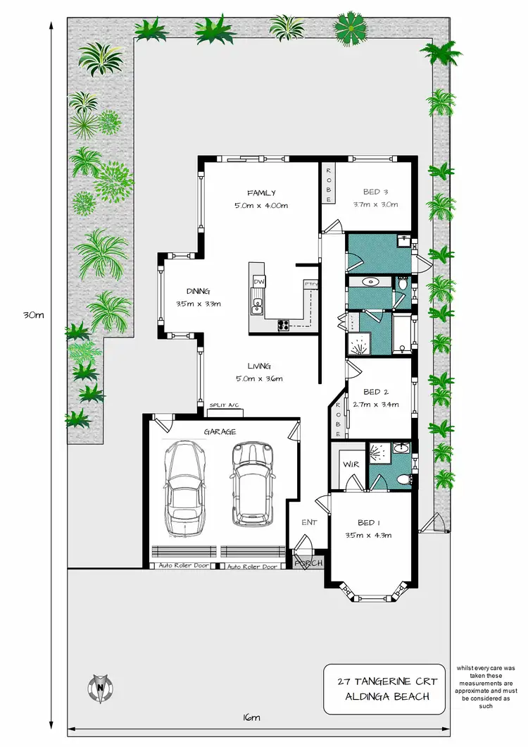 Floorplan of Homely house listing, 27 Tangerine Court, Aldinga Beach SA 5173