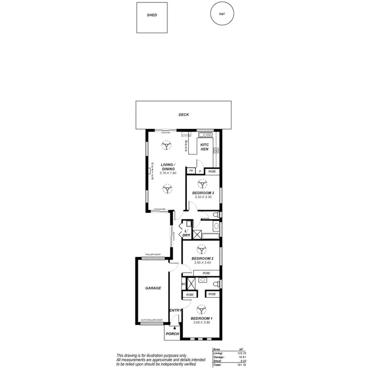 Floorplan of Homely house listing, 14A North Avenue, Northfield SA 5085