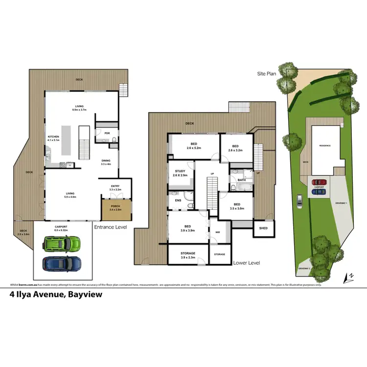 Floorplan of Homely house listing, 4 Ilya Avenue, Bayview NSW 2104