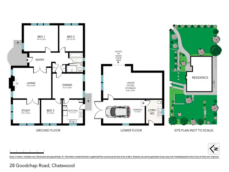Floorplan of Homely house listing, 28 Goodchap Road, Chatswood NSW 2067