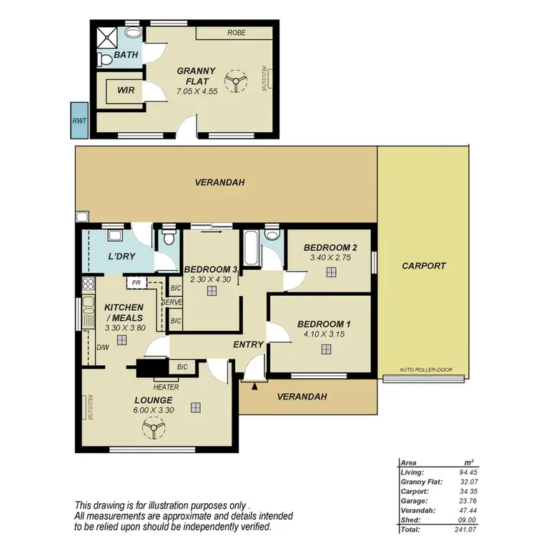 Floorplan of Homely house listing, 20 Marleycombe Road, Elizabeth Vale SA 5112