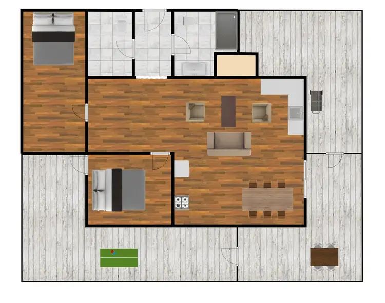 Floorplan of Homely rural property listing, 34 Logans Road, Upper Pappinbarra VIA, Port Macquarie NSW 2444