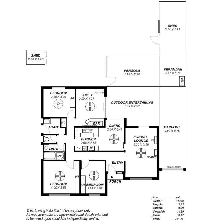Floorplan of Homely house listing, 35 Truscott Street, Modbury Heights SA 5092