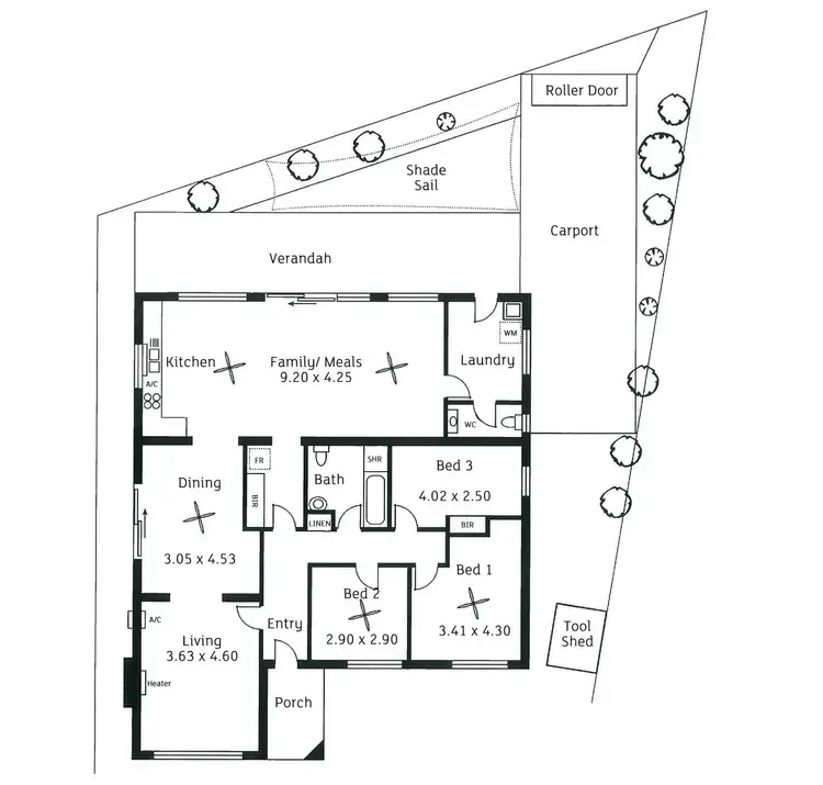 Floorplan of Homely house listing, 13 Mabel Terrace, Camden Park SA 5038