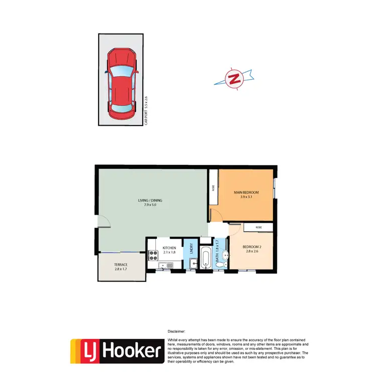 Floorplan of Homely unit listing, 23/340 Woodstock Avenue, Mount Druitt NSW 2770