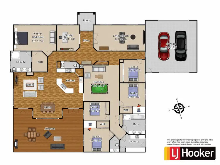 Floorplan of Homely house listing, 36-38 The Boulevard, Narre Warren South VIC 3805