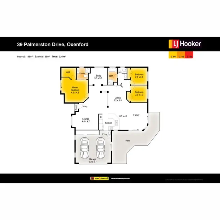 Floorplan of Homely house listing, 39 Palmerston Drive, Oxenford QLD 4210