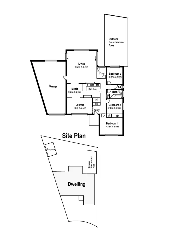 Floorplan of Homely house listing, 8 Burwood Court, Thomastown VIC 3074