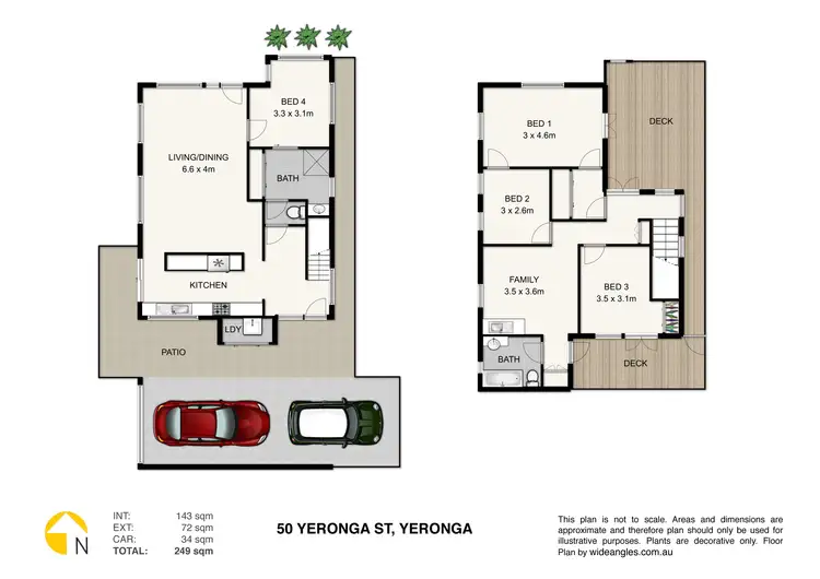 Floorplan of Homely house listing, 50 Yeronga Street, Yeronga QLD 4104