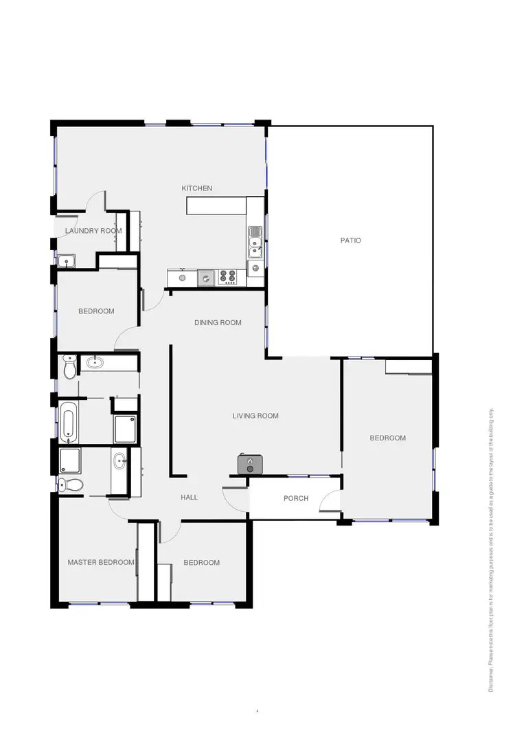 Floorplan of Homely rural property listing, 117 Kerrisons Lane, Bega NSW 2550