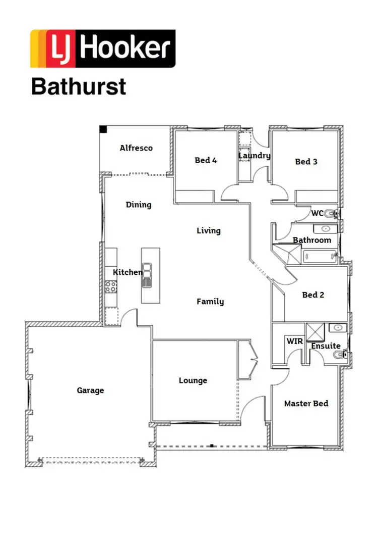 Floorplan of Homely house listing, 10 Saltram Circuit, Eglinton NSW 2795