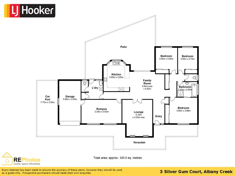 Floorplan of Homely house listing, 3 Silver Gum Court, Albany Creek QLD 4035